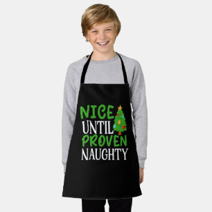 Tablier Joli jusqu'à Noël méchant Design-81054
