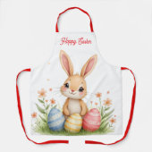 Tablier Joli Lapin de Pâques Beau Collection Populaire (Recto)