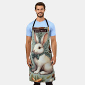 Tablier Joli lapin Vintage (Porté)