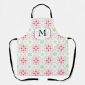 Tablier Joli Motif de Noël sur mesure (Recto)