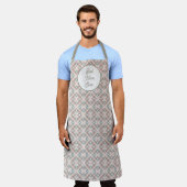 Tablier Joli Motif géométrique (Porté)