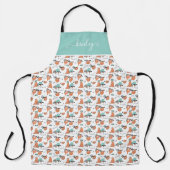 Tablier Joli Motif Sloth (Recto)