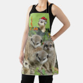 Tablier Joli Noël Meerkats Apron (Insitu)