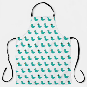 Tablier Joli oiseau bleu