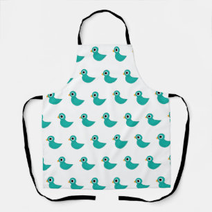 Tablier Joli oiseau bleu