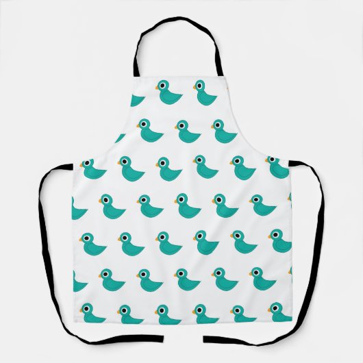 Tablier Joli oiseau bleu (Recto)