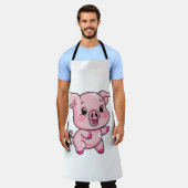 Tablier Joli petit bébé cochon (Porté)