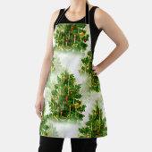 Tablier Joli sapin de Noël Bougies (Insitu)