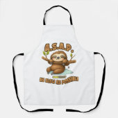 Tablier Joli Sloth ASAP - Aussi Lent Que Possible T-Sh Cla (Recto)