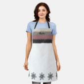 Tablier Joli Springtime Monogramme Nom Apron (Porté)