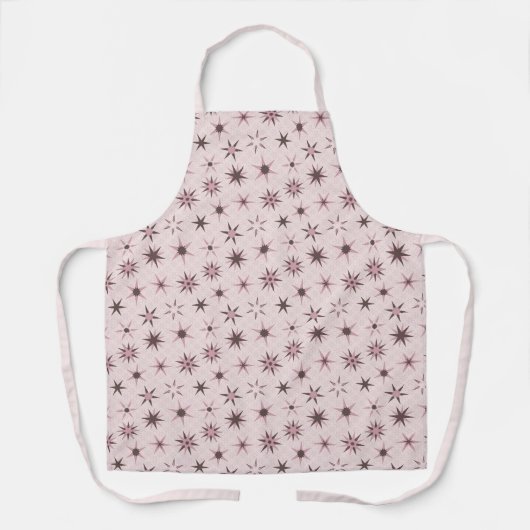 Tablier Joli Stars De Geo Rose - motif. (Recto)