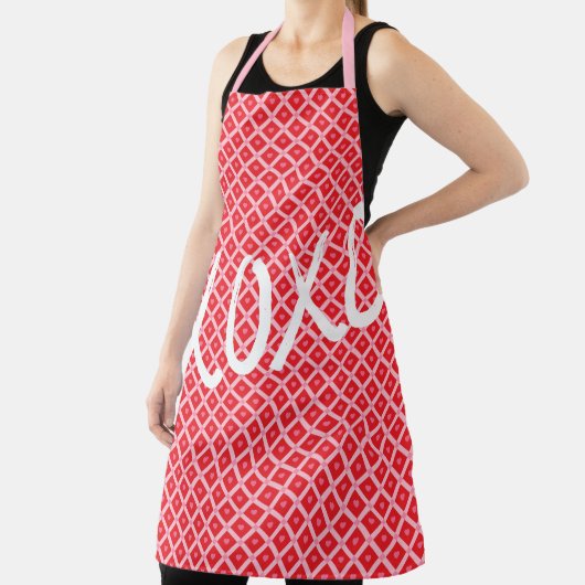 Tablier Joli XOXO de la Saint-Valentin (Insitu)