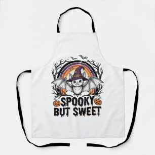 Tablier Jolie chauve-souris d'Halloween Gravure vintage T-