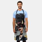 Tablier Jolie fille horrible  (Porté)