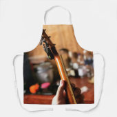 Tablier Jolie guitare acoustique (Recto)