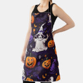 Tablier Jolie sorcière d'Halloween (Insitu)