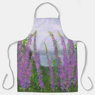 Tablier Jolies fleurs de lupin au bord du lac