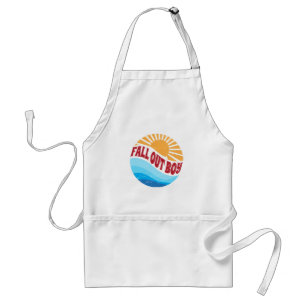 Tablier Jolies Fleurs de Nom Tombent Fièrement Styles Clas