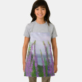 Tablier Jolies Fleurs Lupines Au Bord Du Lac Petit Apron (Insitu)