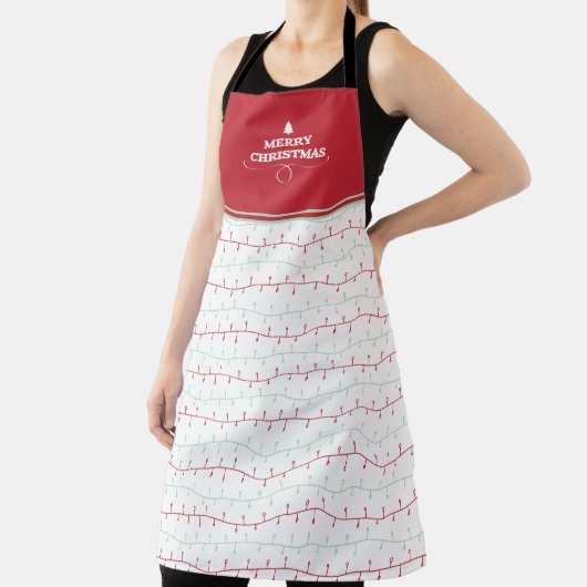 Tablier Jolies lumières de Noël (Insitu)