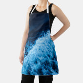 Tablier Jolies vagues bleues (Insitu)