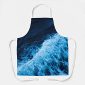 Tablier Jolies vagues bleues (Recto)