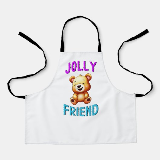 Tablier Jolly Friend Pandas July Bears 30 Teddy Friendship (Recto)