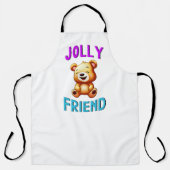 Tablier Jolly Friend Pandas July Bears 30 Teddy Friendship (Recto)