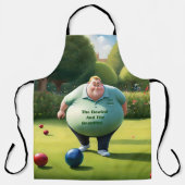 Tablier Jolly Lawn Bowler Man, (Recto)