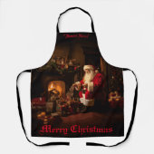 Tablier Jolly Old Saint Nick (Recto)