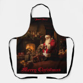 Tablier Jolly Old Saint Nick (Recto)