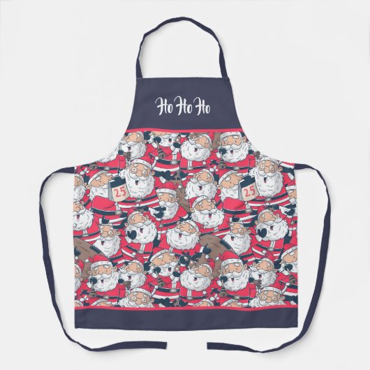 Tablier Jolly Santa Claus (Recto)