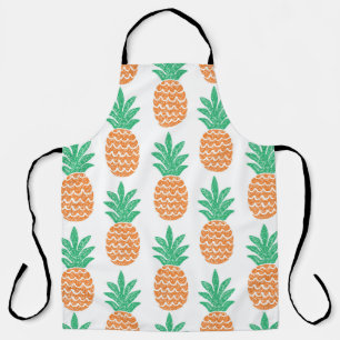 Tablier Jouer à l'ananas : Plaisir Motif amusant.