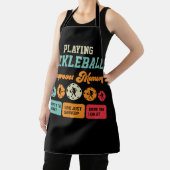 Tablier Jouer à Pickleball améliore le score de mémoire se (Insitu)