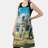 Tablier Jouer Art numérique de cricket (Insitu)