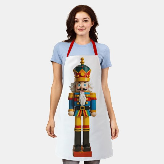 Tablier Jouet de noisette de Noël Gay pride Rainbow (Porté)