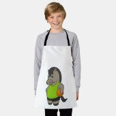 Tablier Joueur de basket-ball à cheval (Porté)