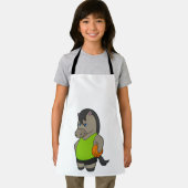 Tablier Joueur de basket-ball à cheval (Insitu)