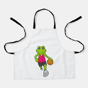 Tablier Joueur de basket-ball de grenouille