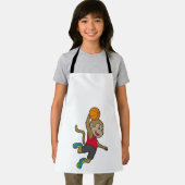 Tablier Joueur de basket-ball singe (Insitu)