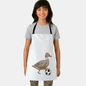 Tablier Joueur de football canard (Insitu)