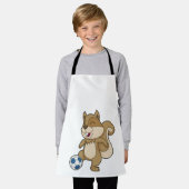 Tablier Joueur de football d'écureuil (Porté)