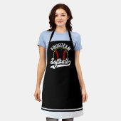 Tablier Joueur de l'équipe de softball AJOUTER UN NOM Ligu (Porté)