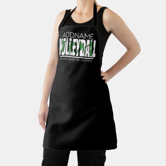 Tablier Joueur de l'équipe de volleyball AJOUTER LE NOM DE (Insitu)