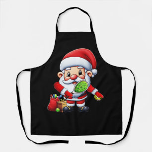 Tablier Joueur de Pickleball Père Noël Joyeux Noël P