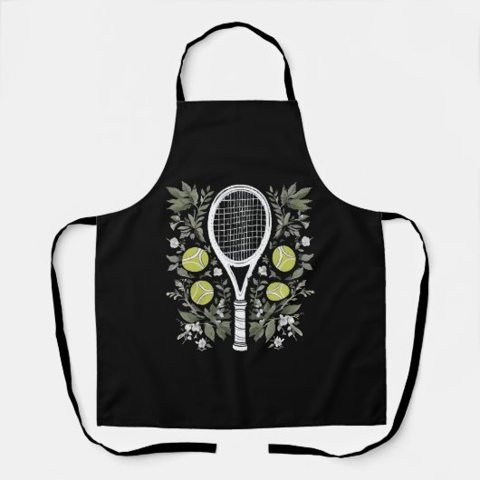 Tablier Joueuse de tennis (Recto)