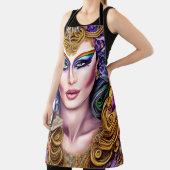 Tablier Joueuse et colorée Rainbow Drag Queen (Insitu)