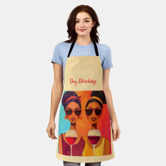 Tablier Jour d'apéro par KAB (Porté)