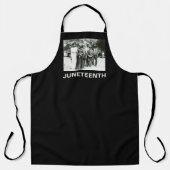 Tablier Jour de Juneteenth 1866 : Célébration de l'émancip (Recto)