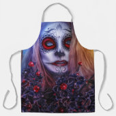 Tablier Jour de la dame du crâne mort (Recto)